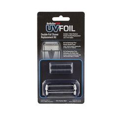 Set Cap + Cuțit + Folie de Schimb BabylissPro Double FoilFX02 UV – Compatibil FXLRF2, Titan