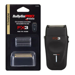 BaBylissPRO FX3 – Set Profesional de Înlocuire Folie + Cuțit din Titan pentru Aparat de Ras