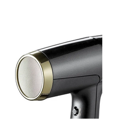 Uscător De Păr Profesional BabylissPro Falco Black Gold 2000W, Viteză aer 244km/h, Zgomot 70dB